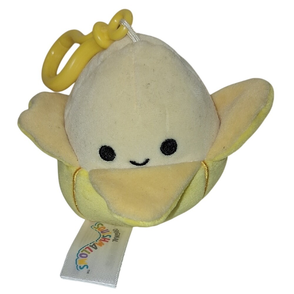 Squishmallows "Junie" The Banana‎ Plush Keychain